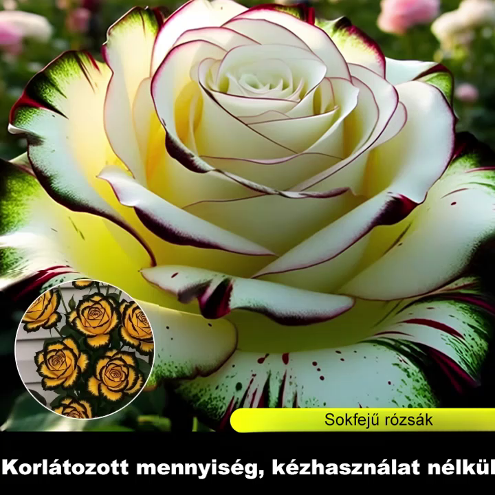 🌹Lenyűgözőbb, mint a rózsák – otthonod a falu legirigyeltebb helye lesz!
