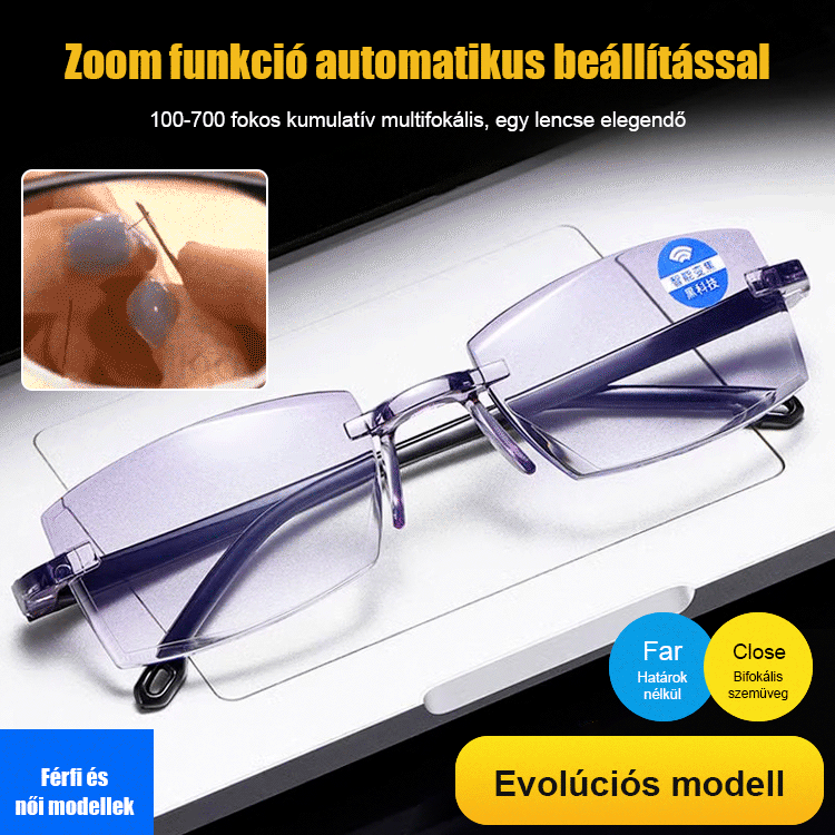 【Állítsa vissza látását 20 évvel ezelőtti tisztaságára】😎Nincs többé több pár viselése. Tökéletes olvasáshoz és sétáláshoz. Kékfényszűrő. 