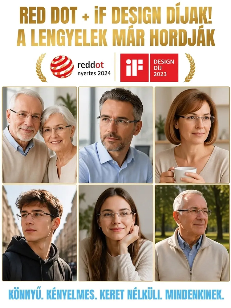 ✨Német optikai fejlesztés – Egy szemüveg – minden igényre