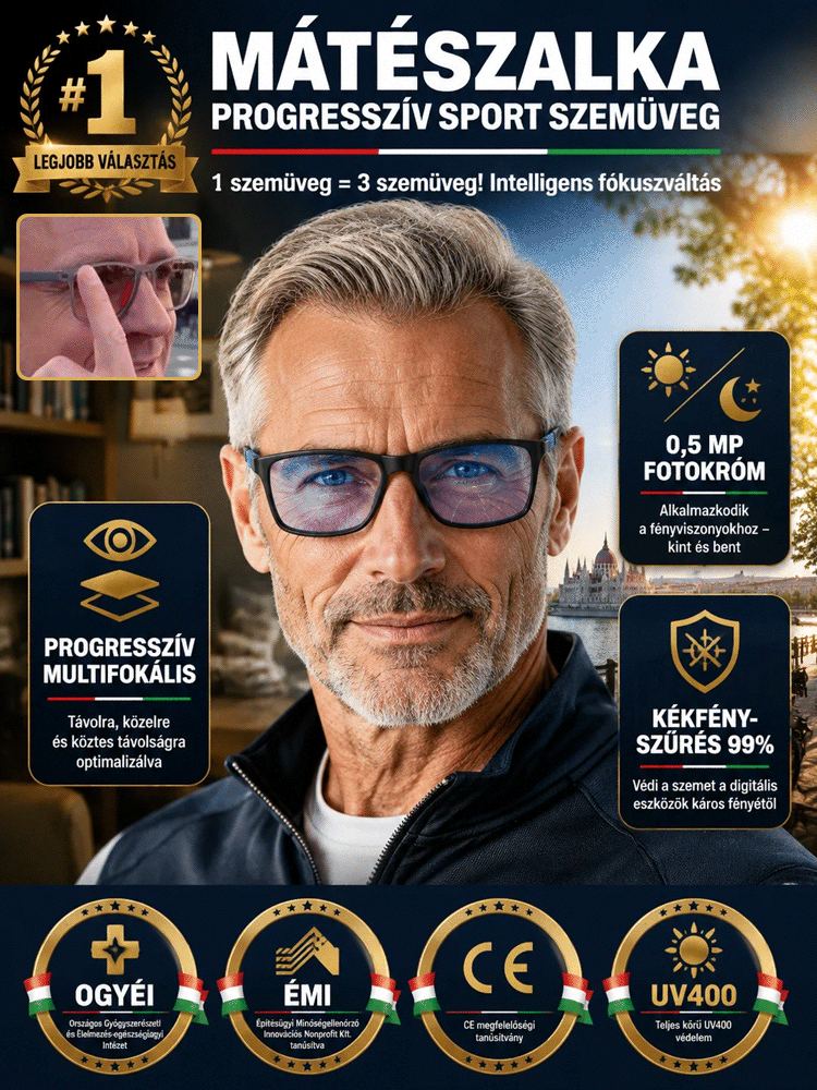 ❤️Vizsgálat nélkül, automatikus állítás – 3 másodperc alatt éles látás.