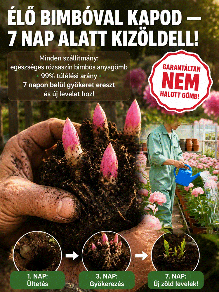 🐝Káprázatos bazsarózsa a kertedbe – Egyszerű ültetés!🌺Egyszer ülteted, és évről évre visszatér!