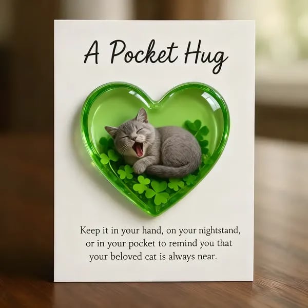 🎄Early Christmas Sale 49% OFF😺💖 Pocket Hug Cat Card--🎉