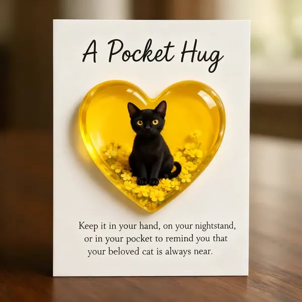 Early Christmas Sale 49% OFF Pocket Hug Cat Card--Buy 3 Free Shipping