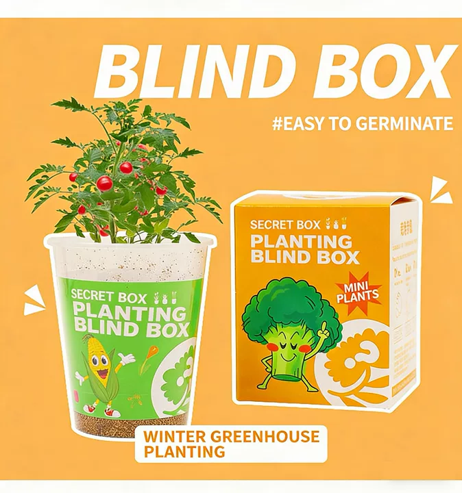 Mini Plant Seed Blind Box Potted Plants