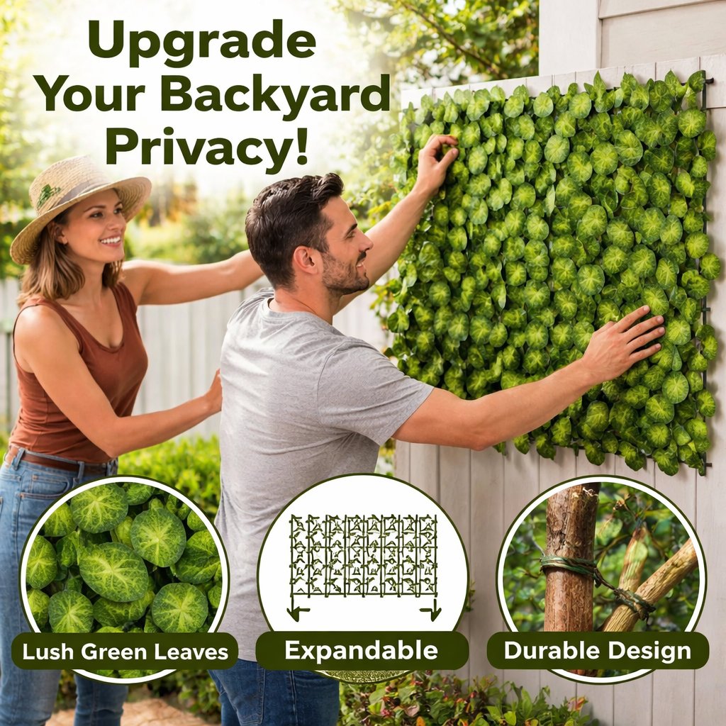 Up to 50% off🔥Get yours before they're gone – 🌿 Expandable Artificial Fence
