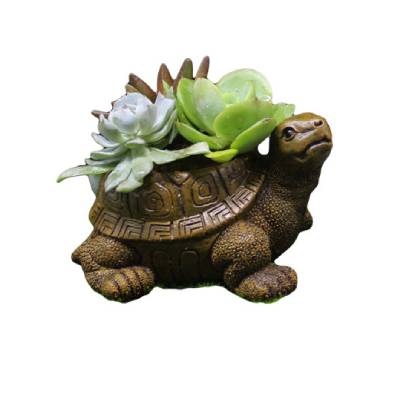 🐢 Adorable Tortoise Planter | Perfect for Succulents & Cacti 🌵
