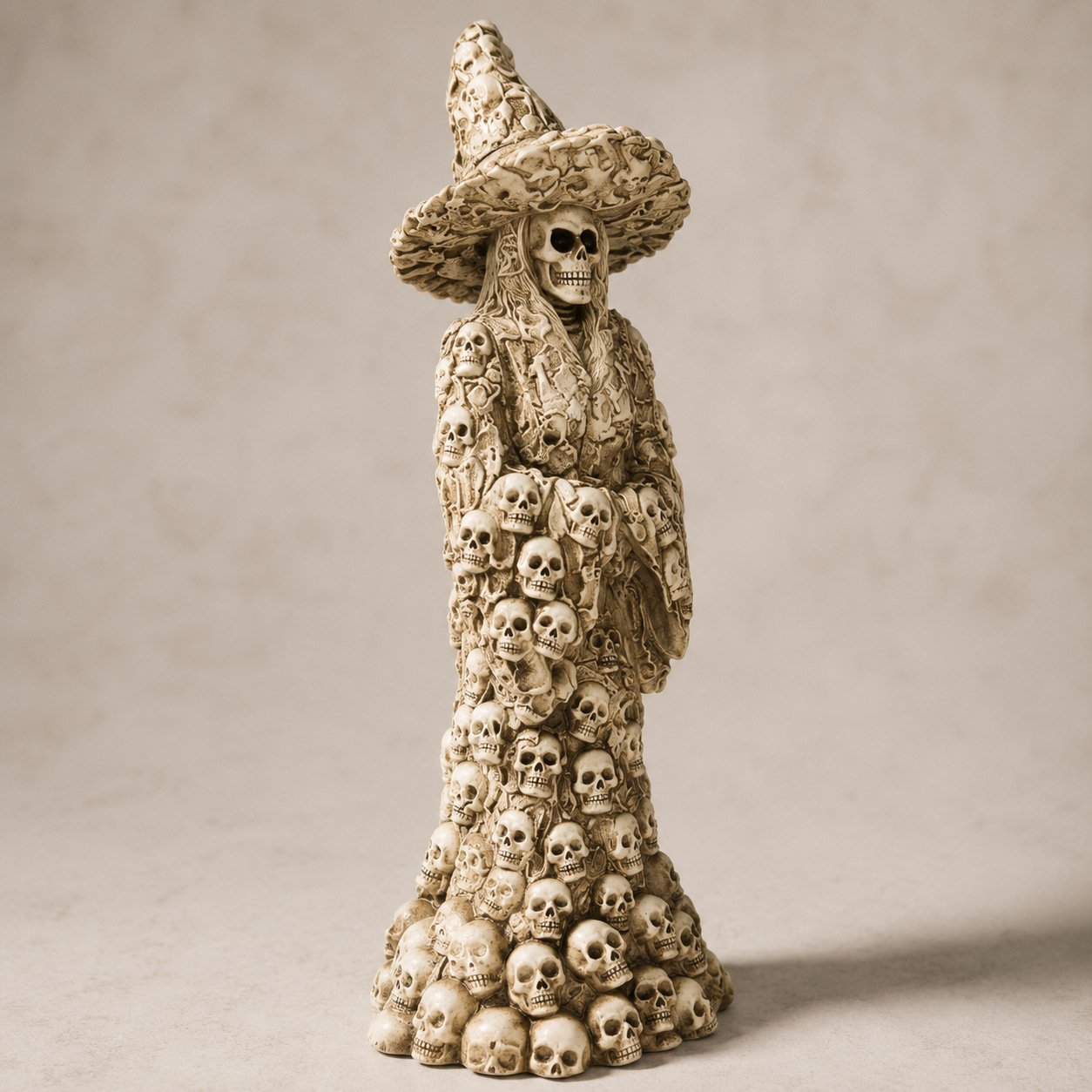 Creepy Skeleton Witch Figurine Decoration💀