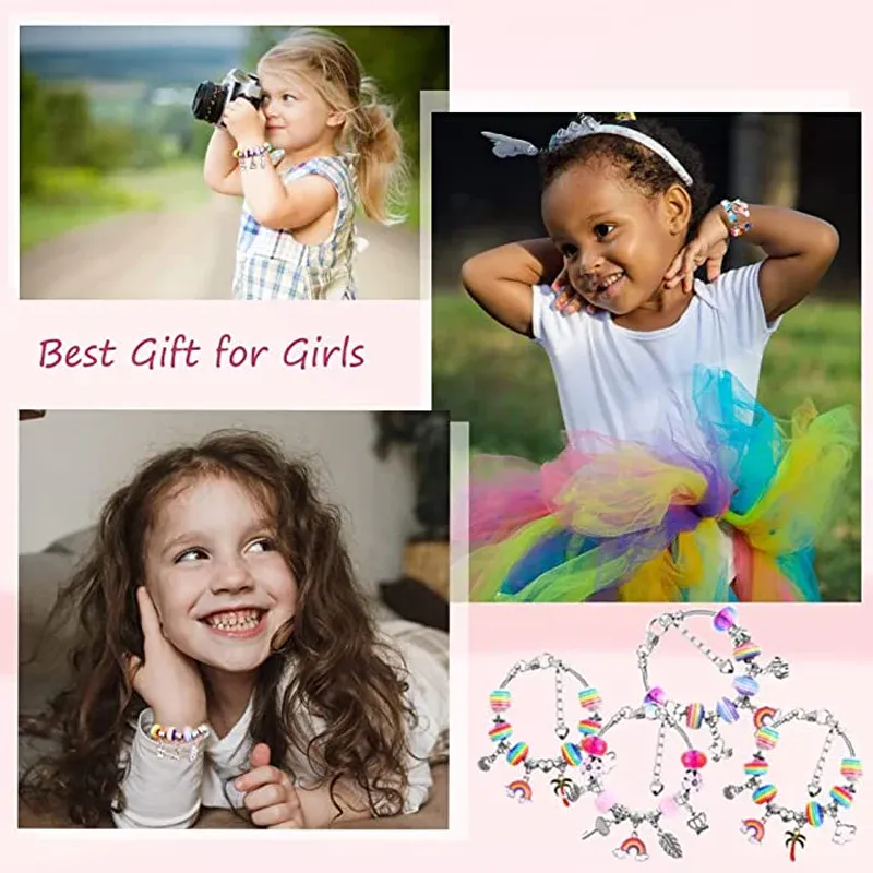 💎💍Charm Bracelet Jewerly Making Kit