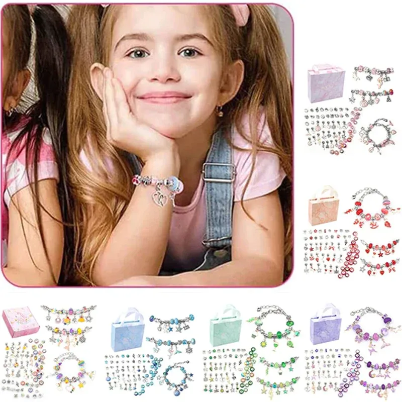 💎💍Charm Bracelet Jewerly Making Kit