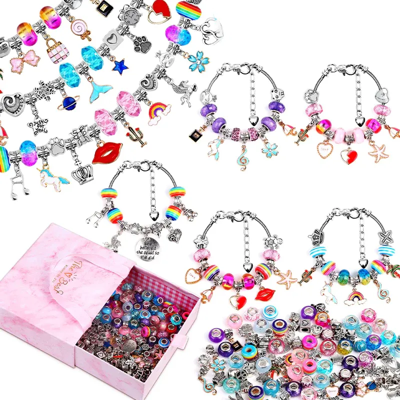 💎💍Charm Bracelet Jewerly Making Kit