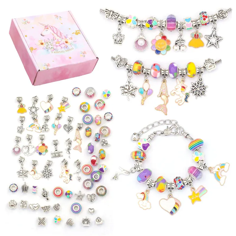 💎💍Charm Bracelet Jewerly Making Kit