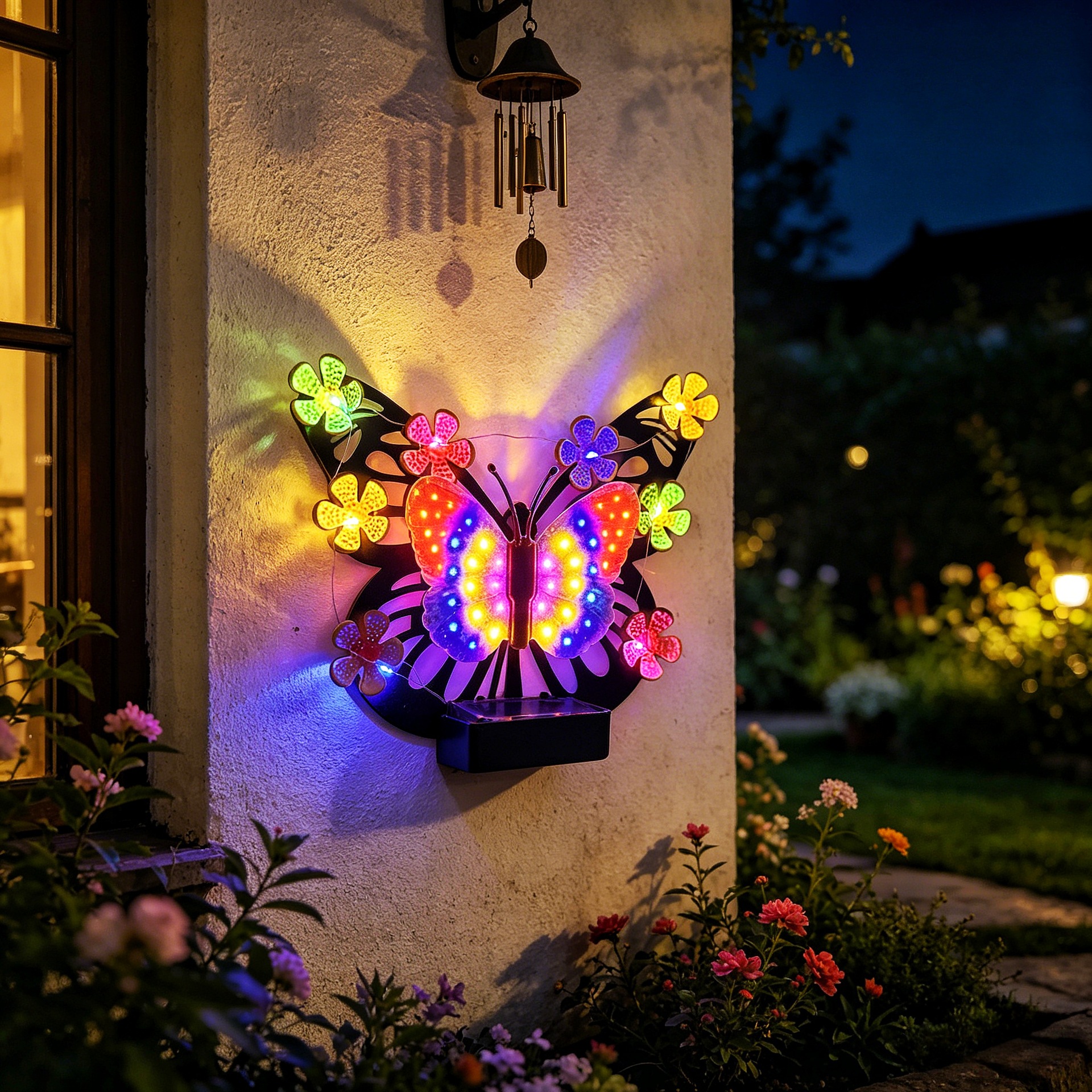🦋💡Solar Butterfly Garden Light