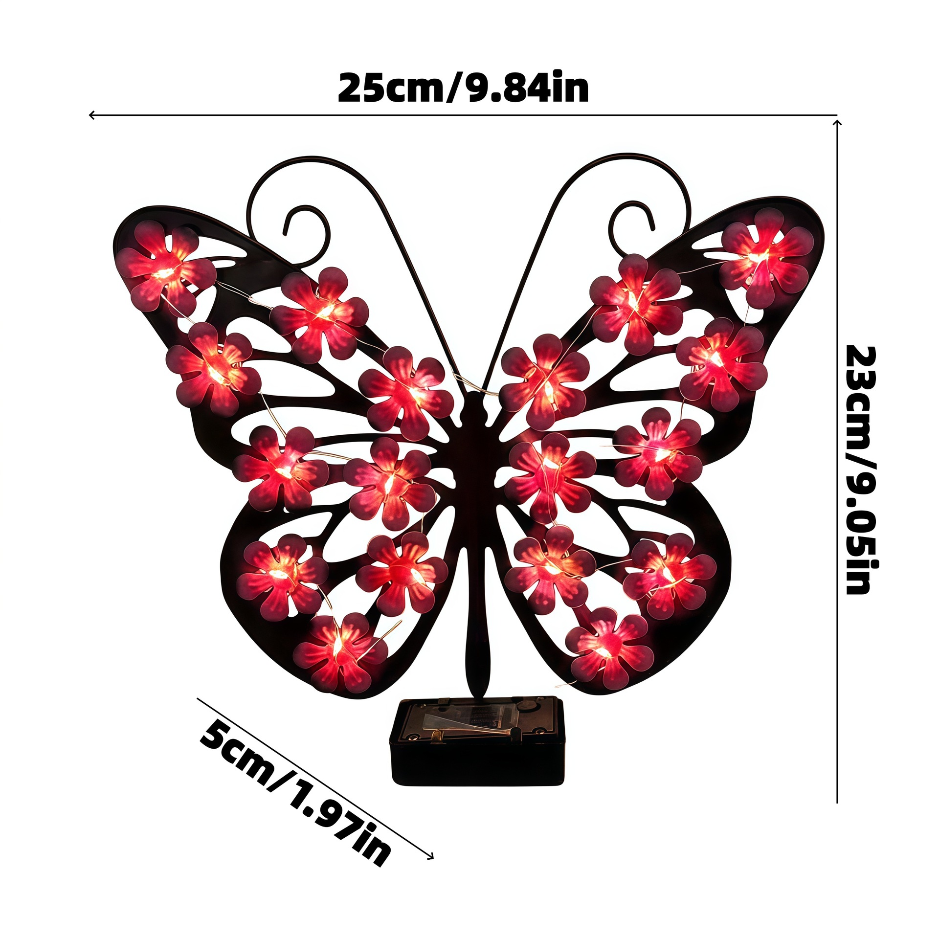 🦋💡Solar Butterfly Garden Light