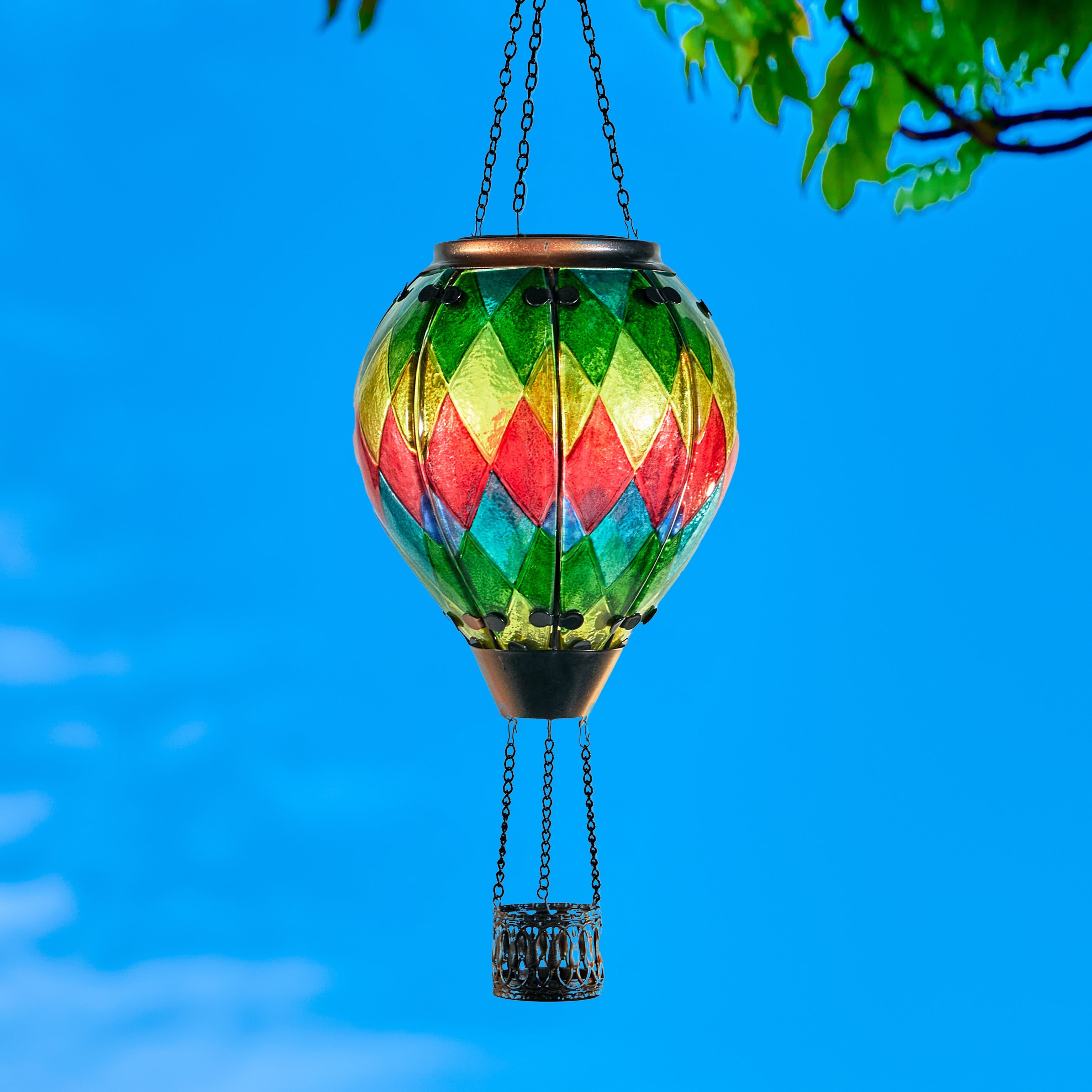 Handmade Hot Air Balloon Solar Flame Lantern-Sunset Prism