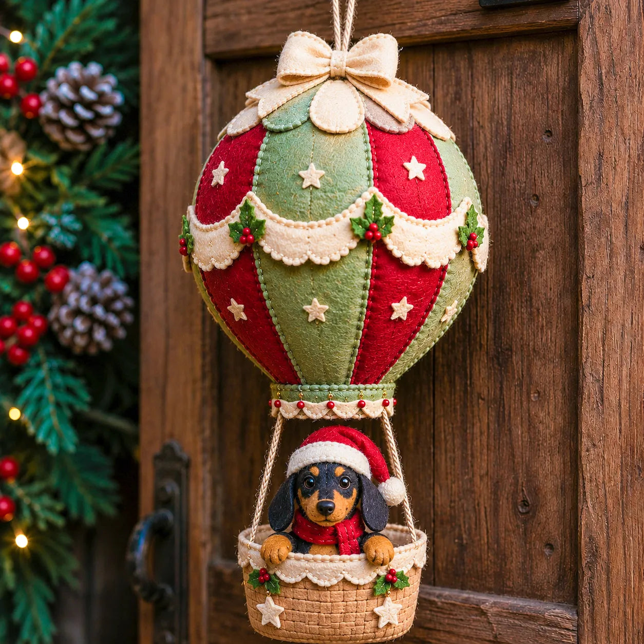 🎄🎈 Christmas Hot Air Balloon Hanging DIY Kit