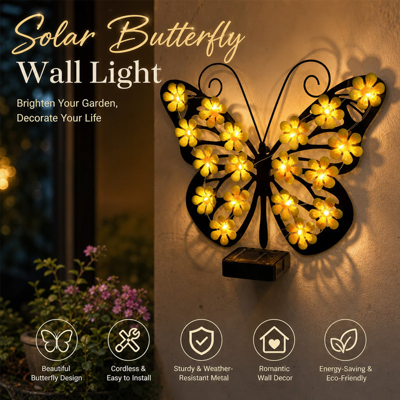 🦋💡Solar Butterfly Garden Light