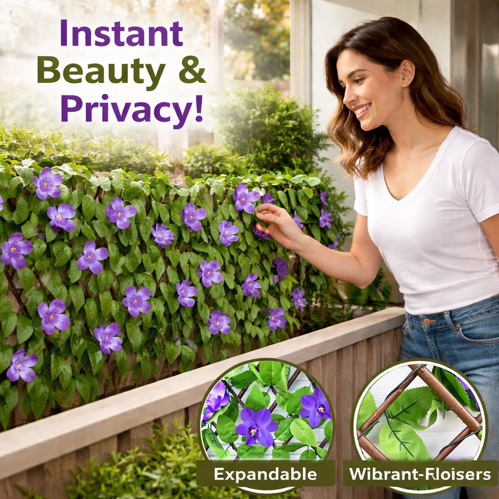 Up to 50% off🔥Get yours before they're gone – 🌿 Expandable Artificial Fence