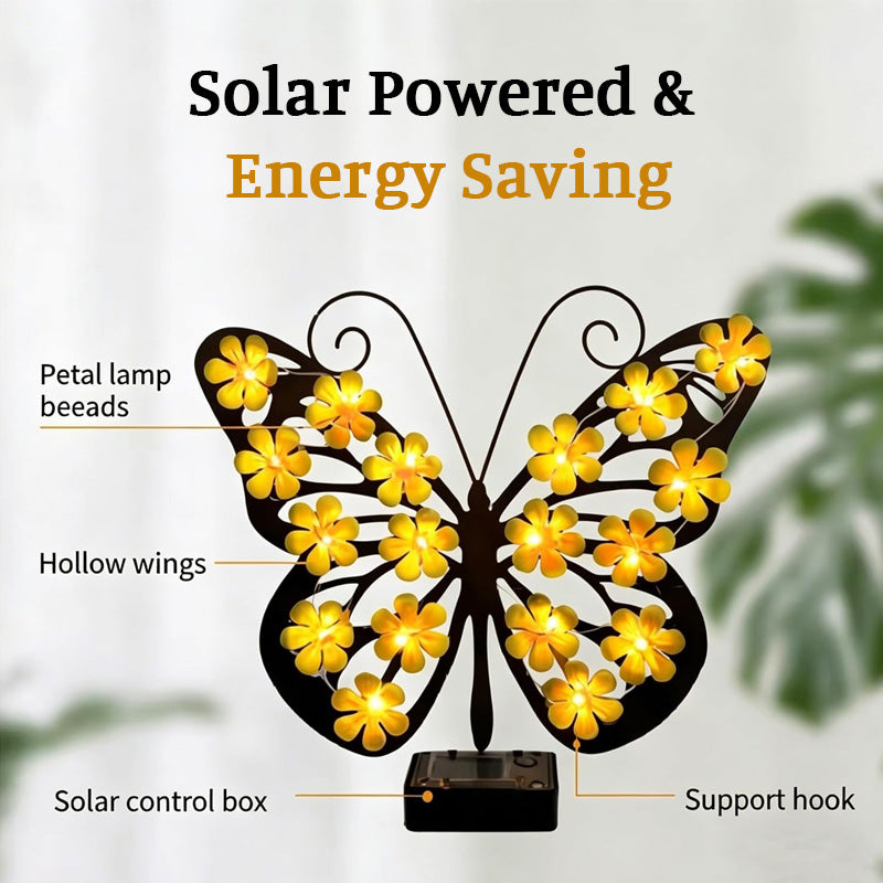 🦋💡Solar Butterfly Garden Light