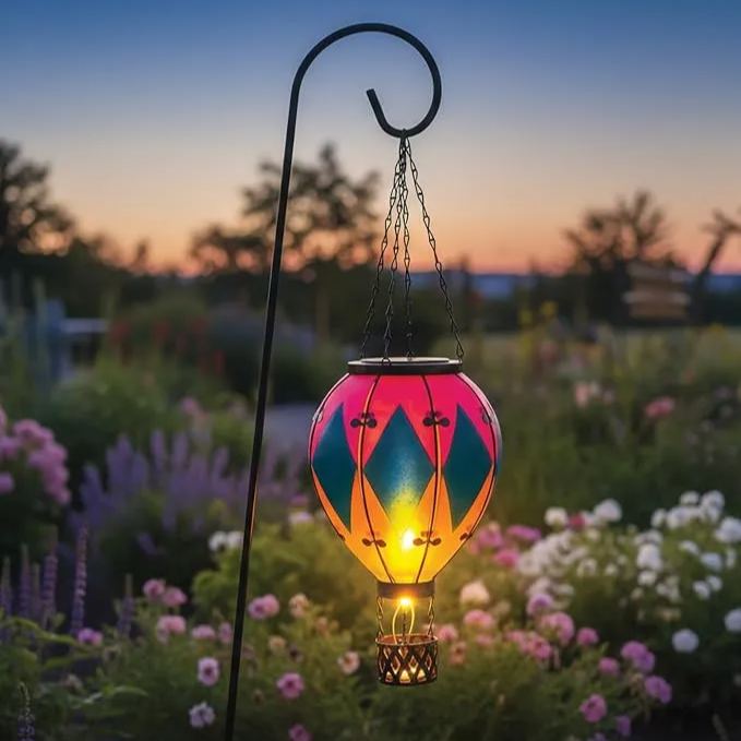 Handmade Hot Air Balloon Solar Flame Lantern