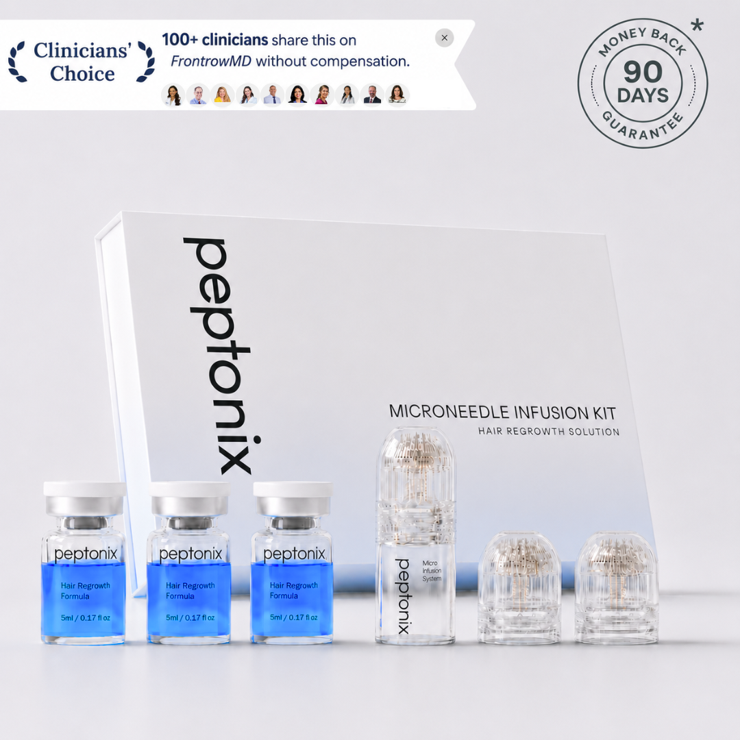 The Most Powerful Peptide Infusion  Hair Regrowth System