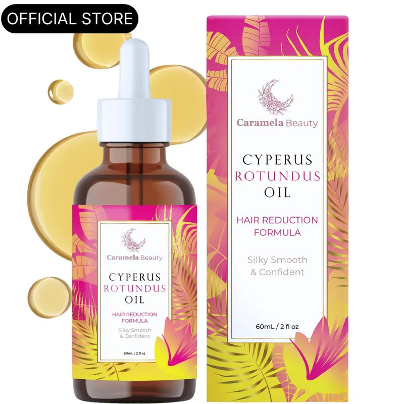 Hair Removal Oil with Natural Ingredients - Cyperus Rotundus Oil for Silky Skin