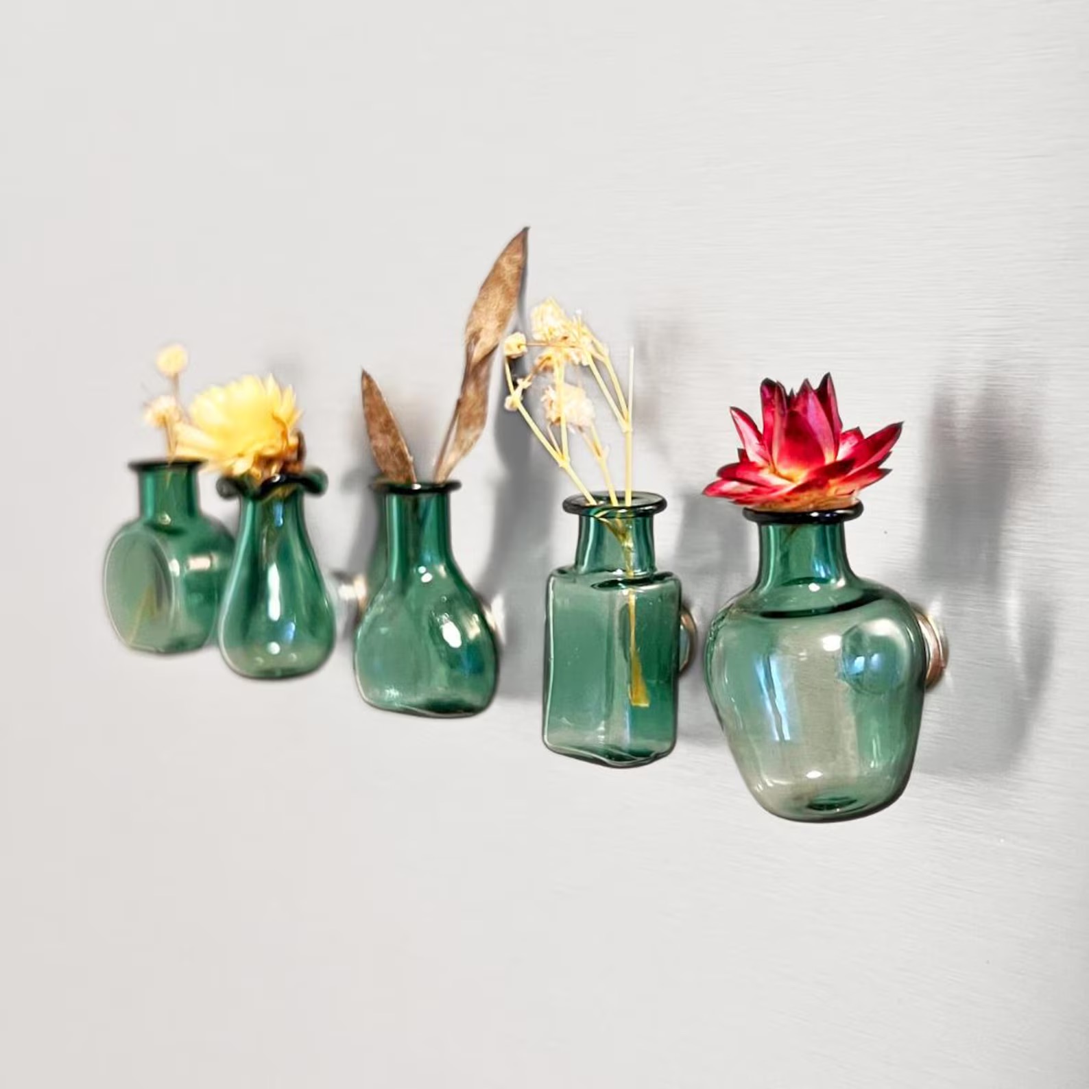 You found the most healing way to decorate your fridge 🌿✨-Mini Vase Magnets for Fridge