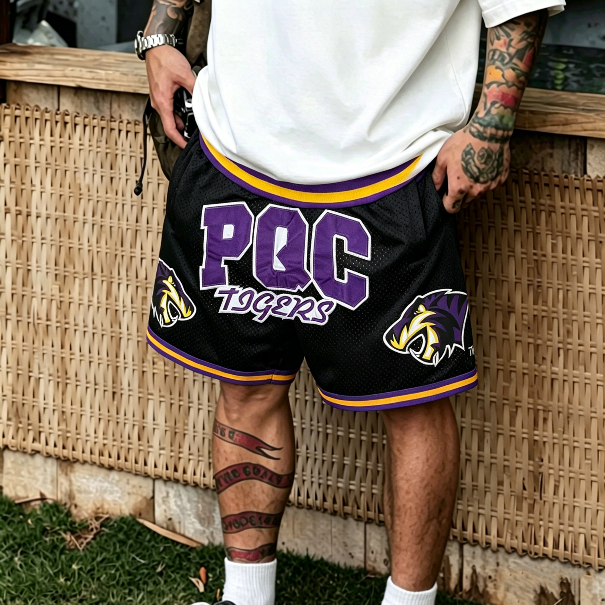 PAUL QUINN BASKETBALL SHORTS