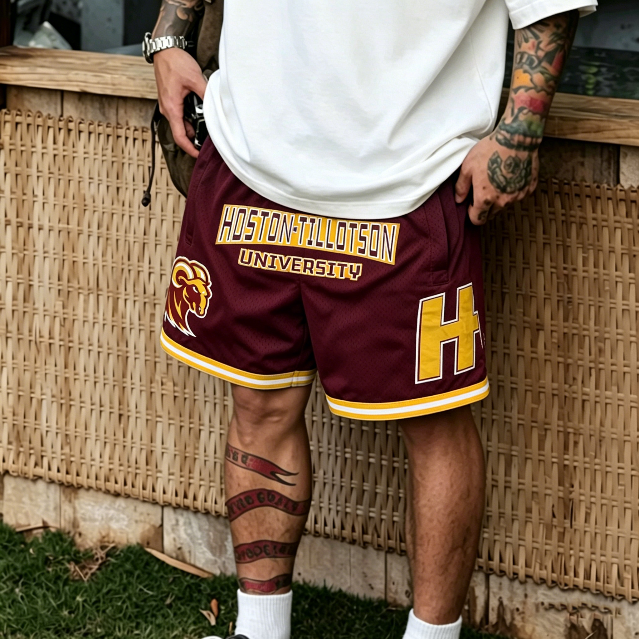 HUSTON Tillotson BASKETBALL SHORTS