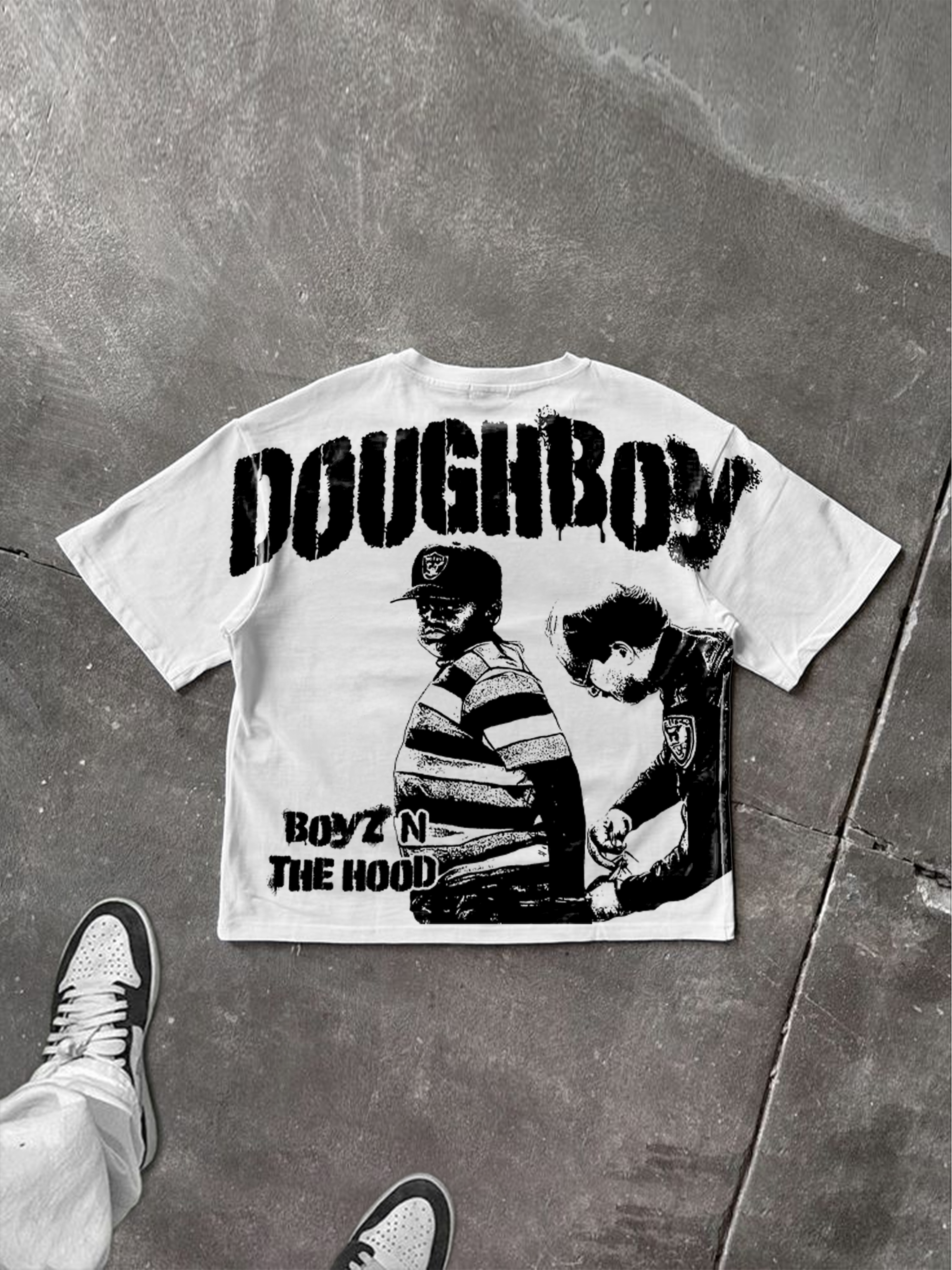 Boyz N The Hood Vintage Aged Graphic T-shirt