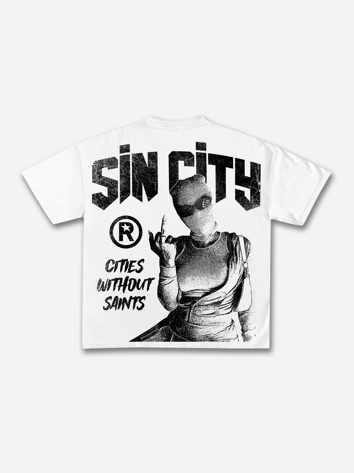 Cities Without Saints Street Gangs Character Graphic T-shirt