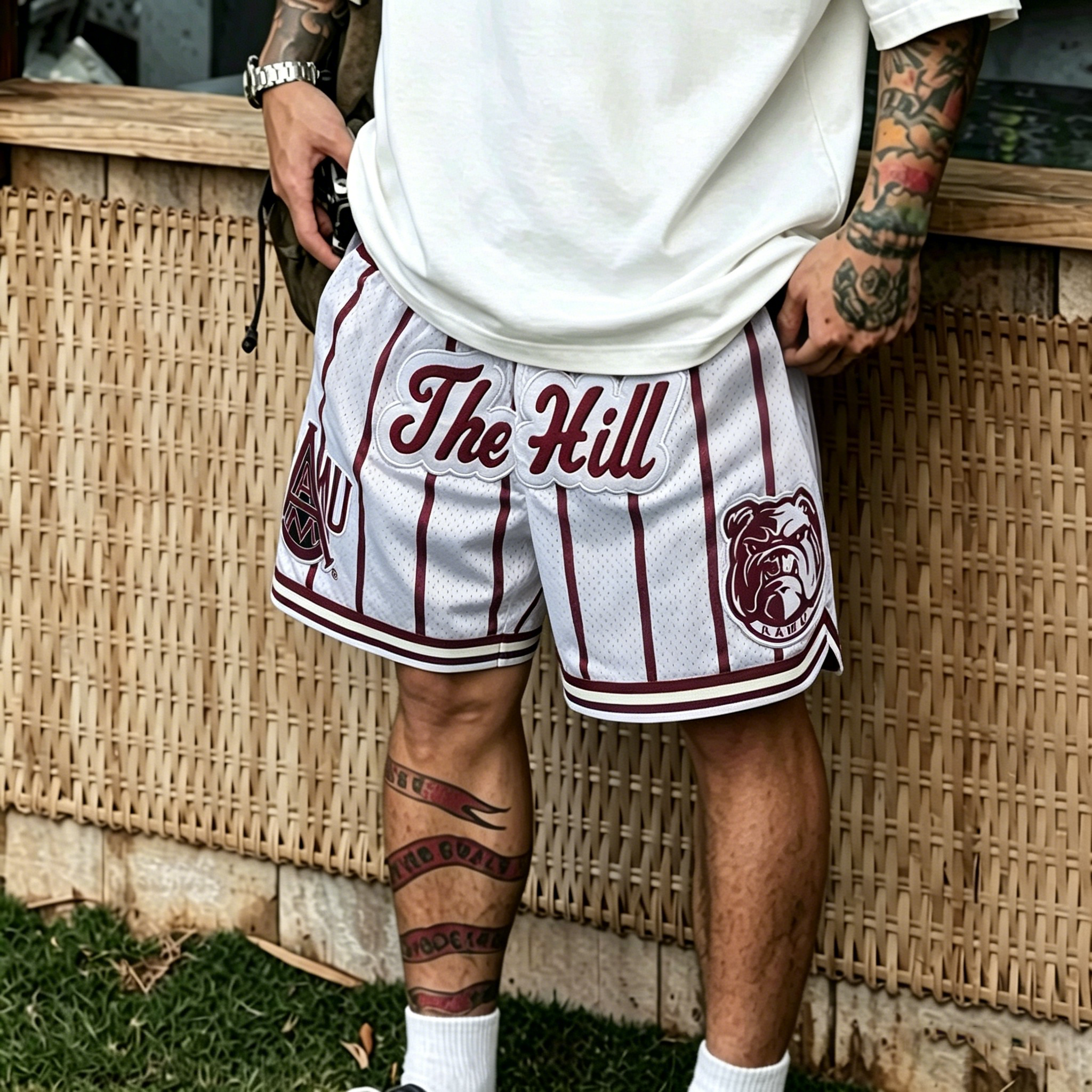 ALABAMA A&M UNIVERSITY BASKETBALL SHORTS
