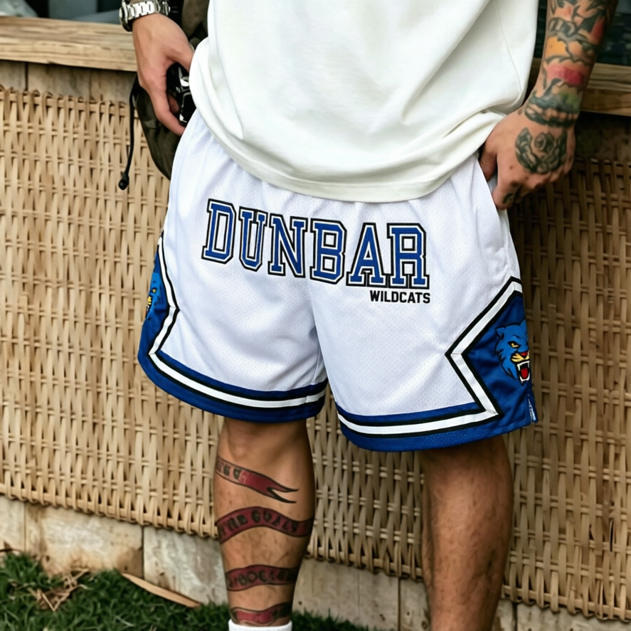 White Dunbar Shorts