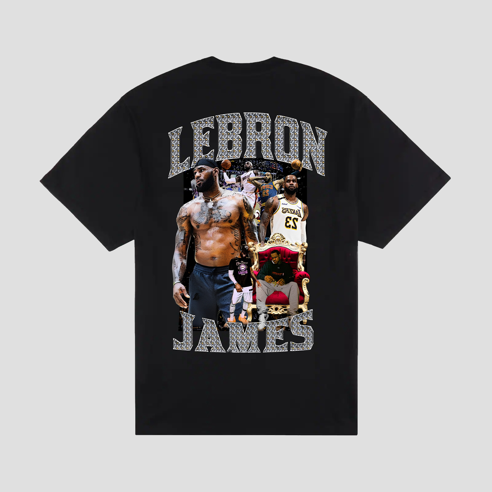 Lebron James Printed Men's T-shirt