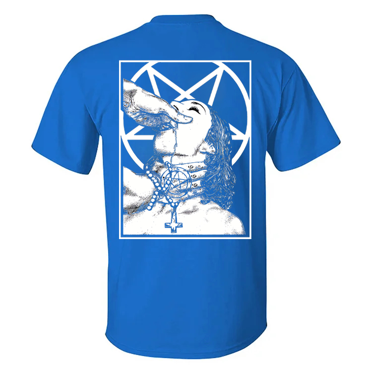 The Devil and the Nuns  Print T-Shirt