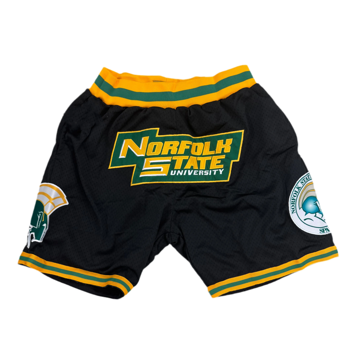 NORFOLK STATE BASKETBALL BLACK SHORTS