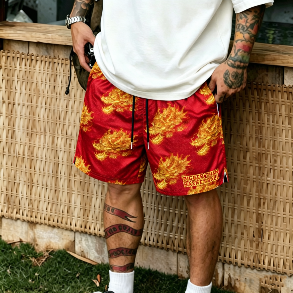 Inferno Dragon - Shorts