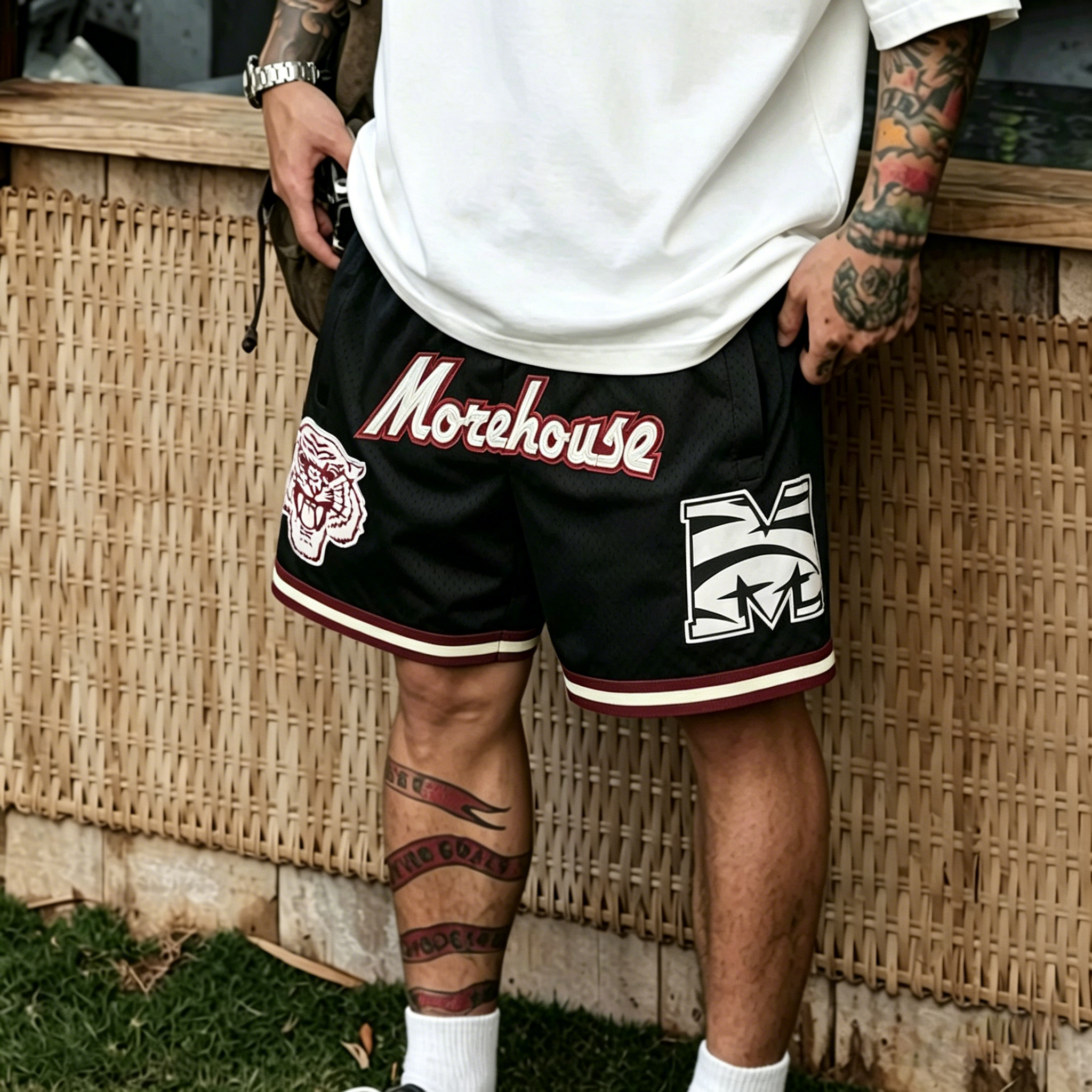 MOREHOUSE BASKETBALL SHORTS