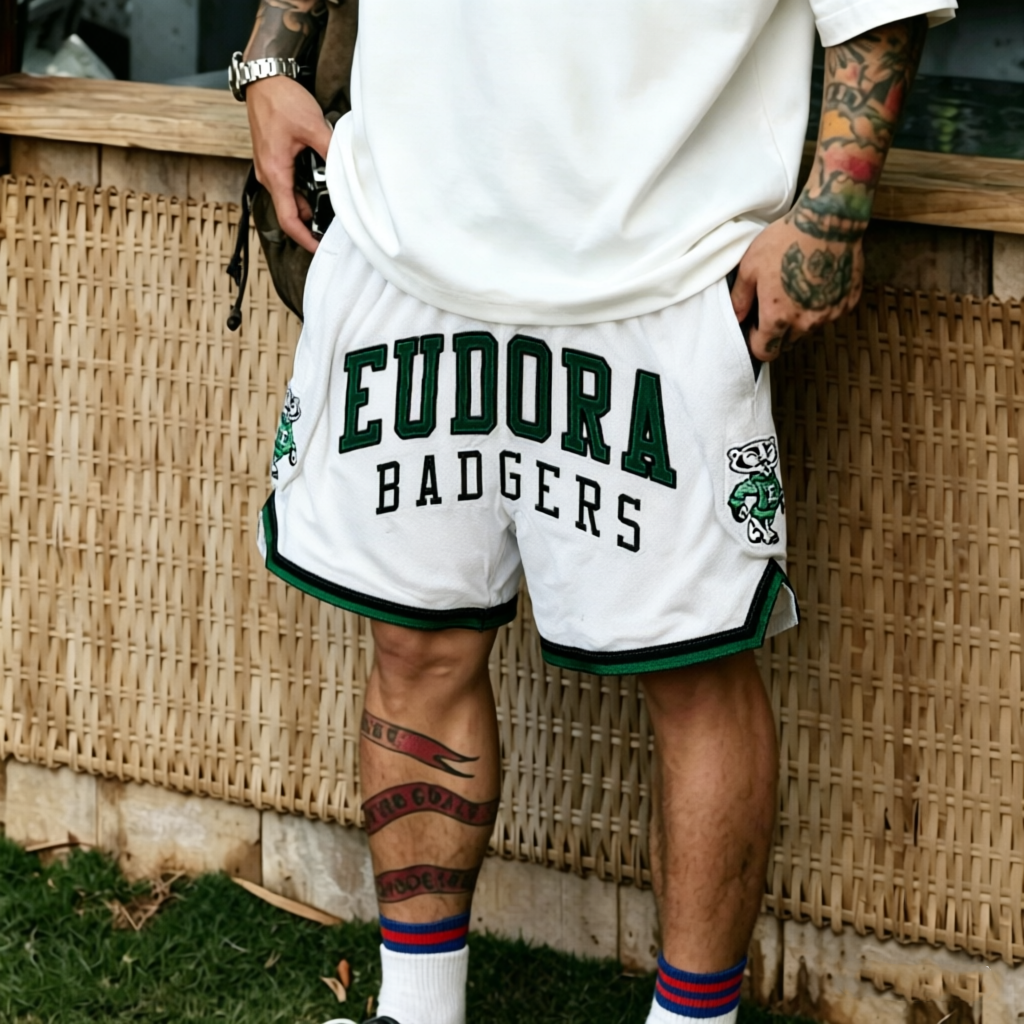 EUDORA BADGERS Basketball Shorts