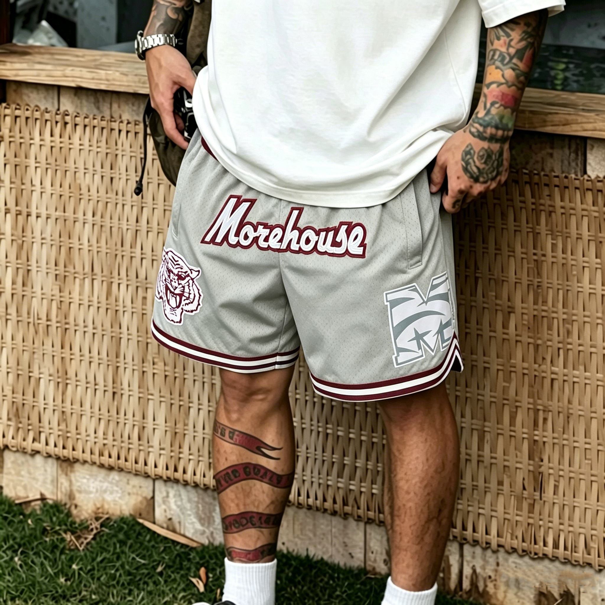 MOREHOUSE BASKETBALL SHORTS