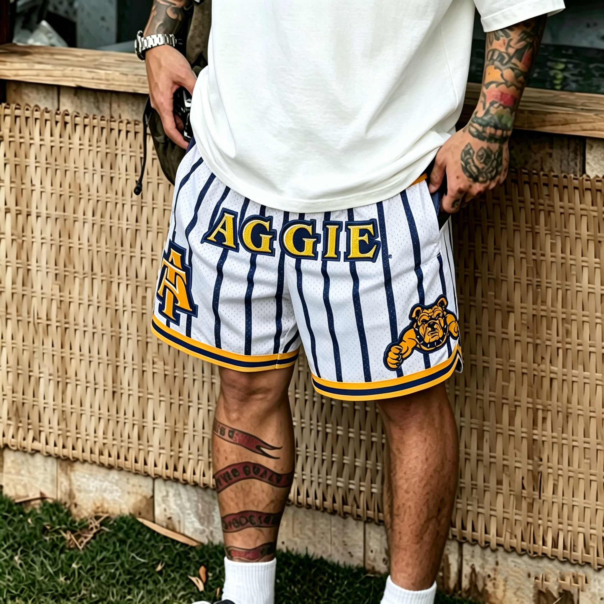 NCAT BASKETBALL SHORTS