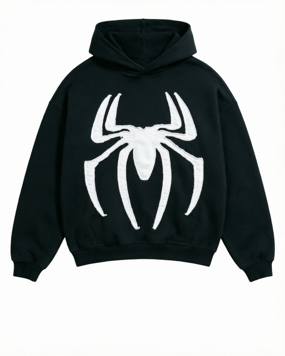 Spider Printed Men's Hoodie