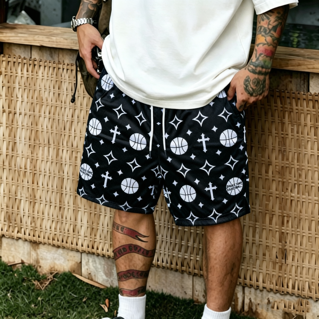 Crossover - Shorts - Black