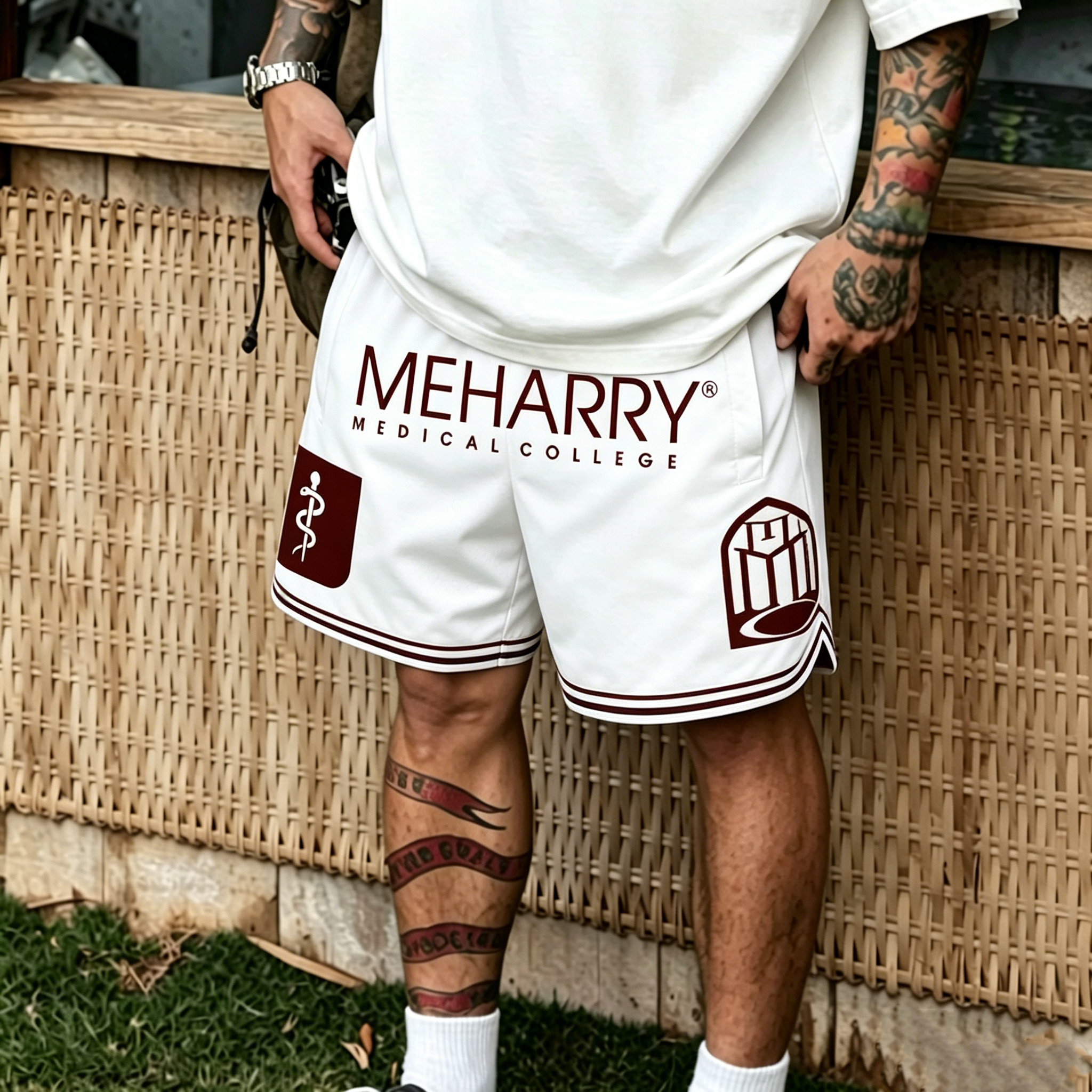 MEHARRY  BASKETBALL SHORTS