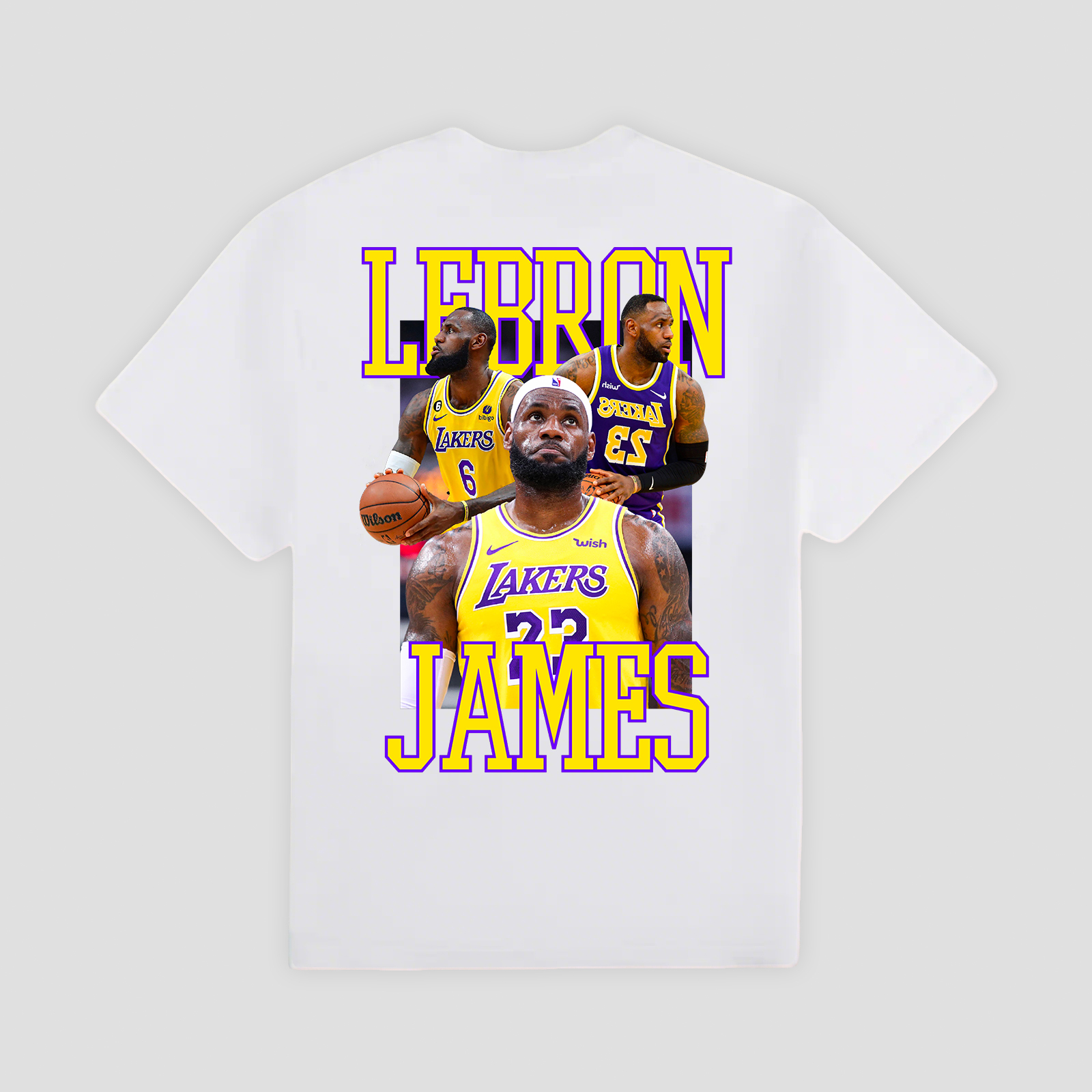 Lebron James Printed Men's T-shirt