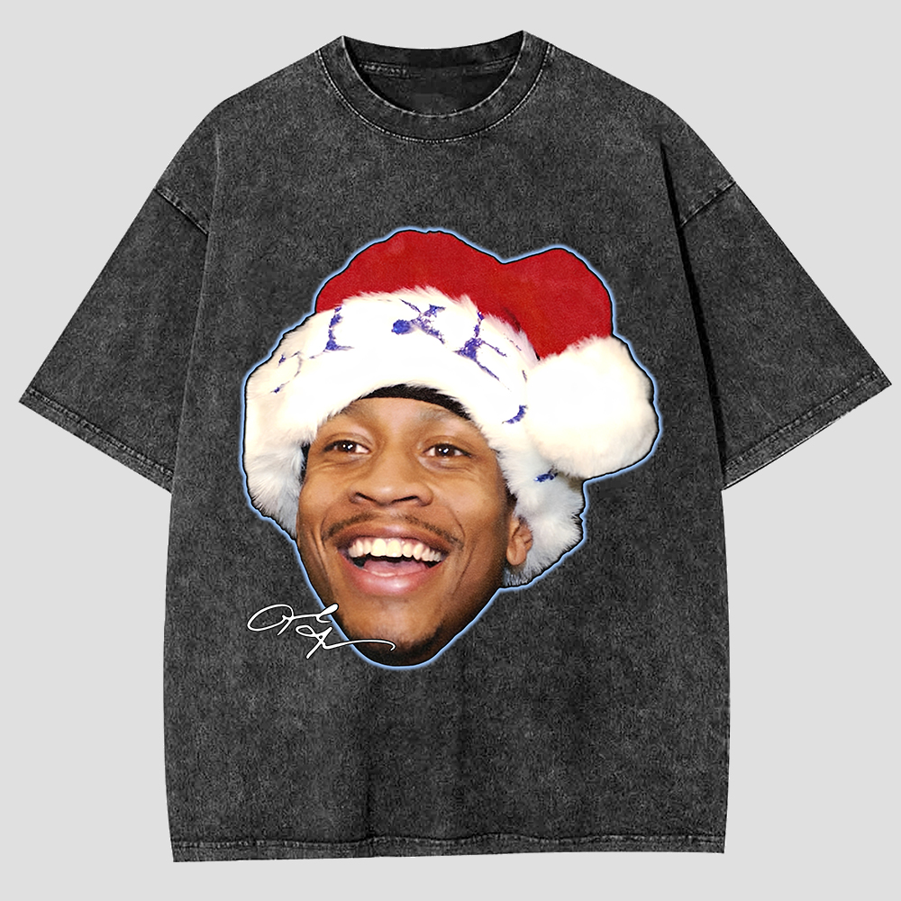 ALLEN IVERSON Printed Men's Washed Tee