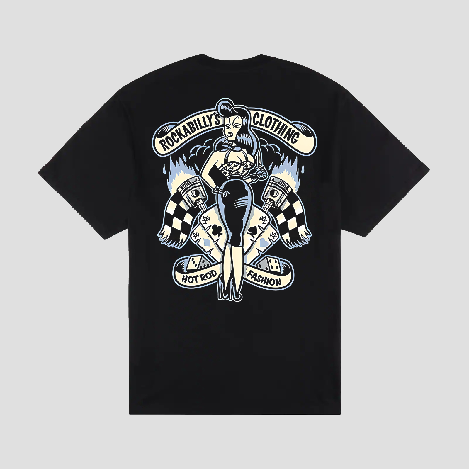 Hot Rod Fashion Printed Men's T-shirt