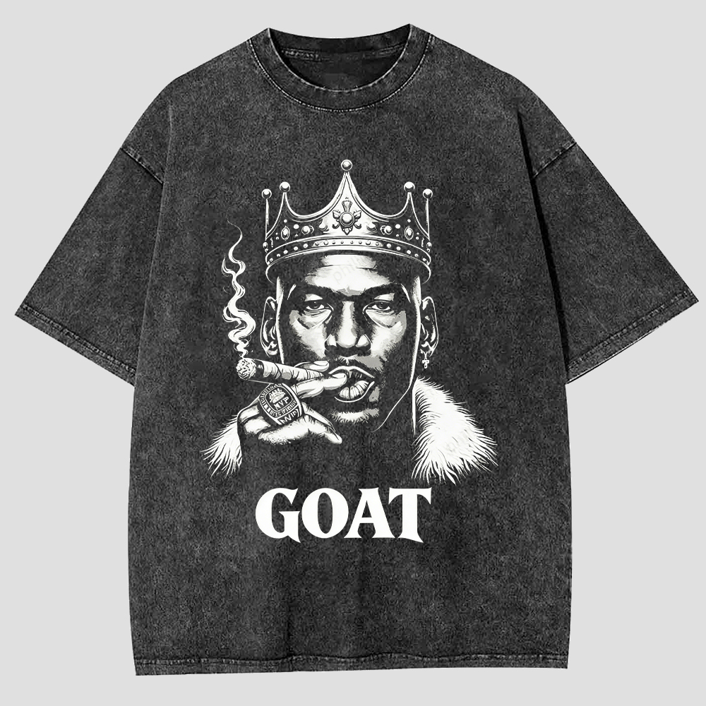 Michael Jordan  Printed Men's Washed Tee