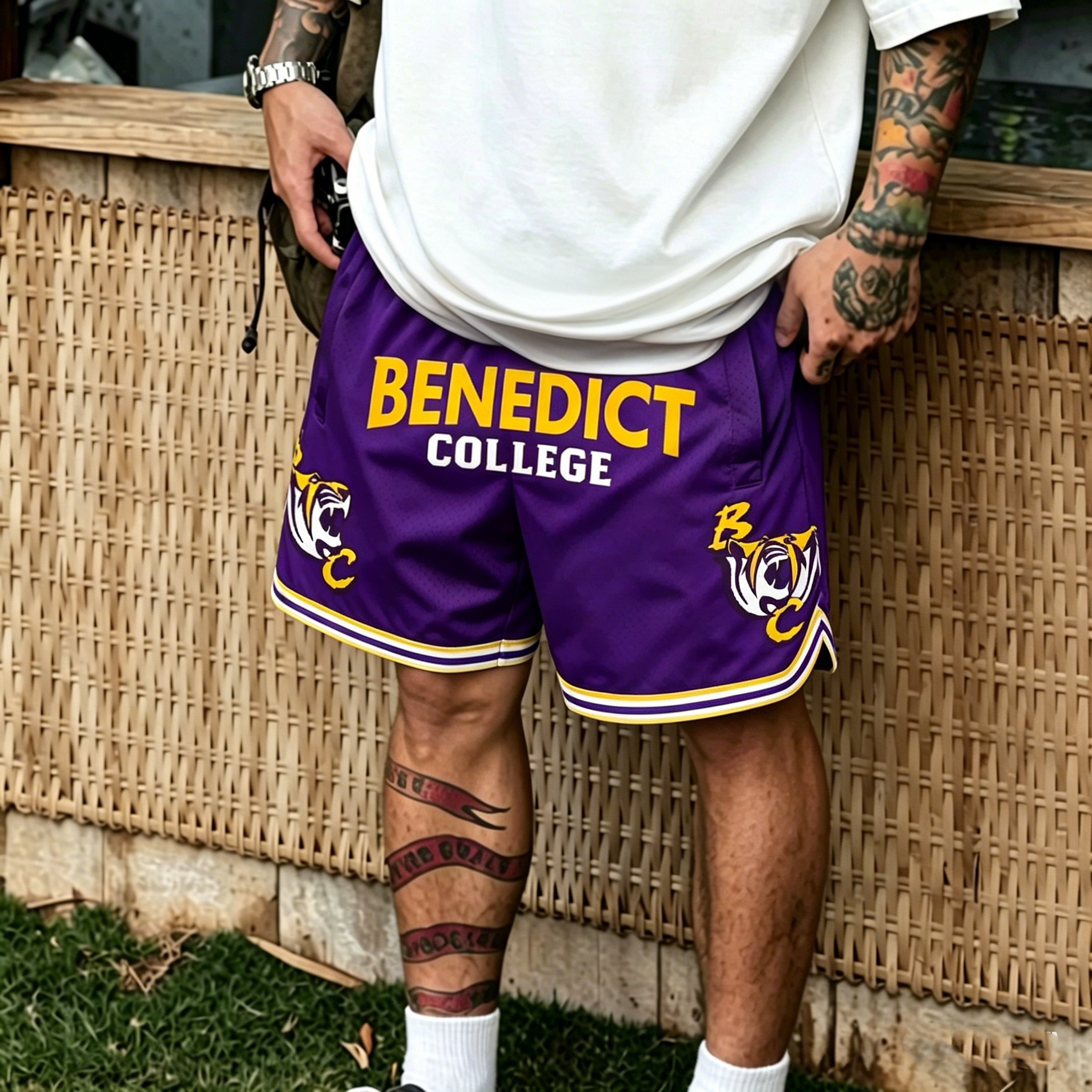 BENEDICT COLLEGE  BASKETBALL SHORTS