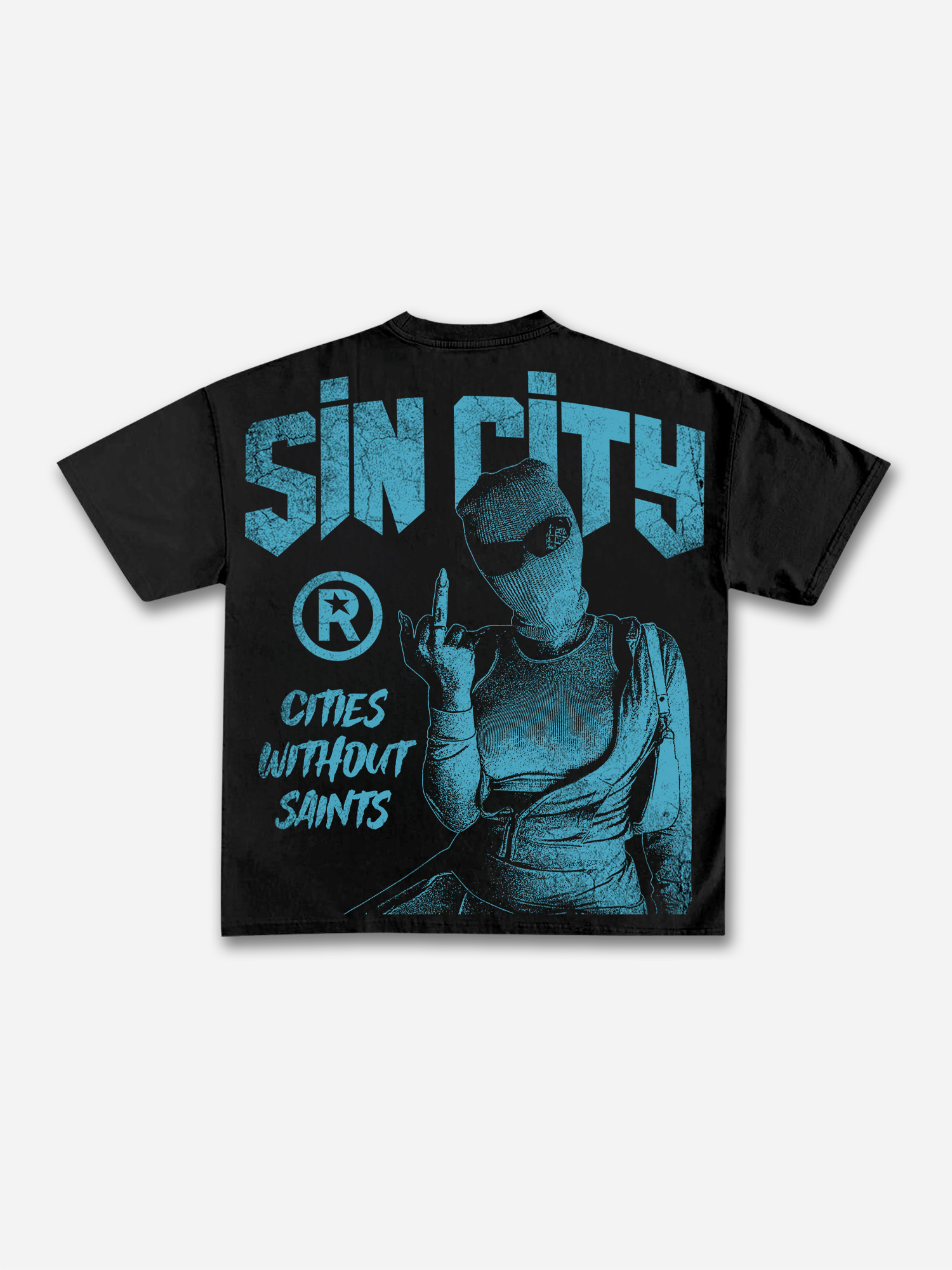 Cities Without Saints Street Gangs Character Graphic T-shirt