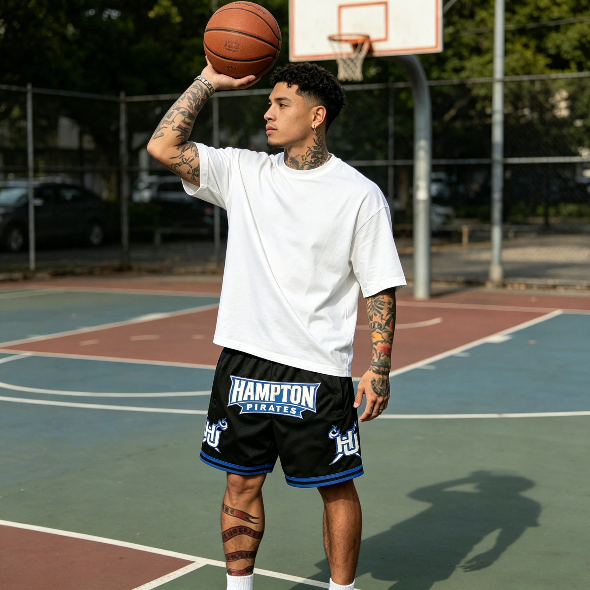 HAMPTON BASKETBALL SHORTS